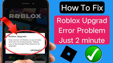 How To Fix Roblox Upgrade Error [Update 2024] || Delta Executor