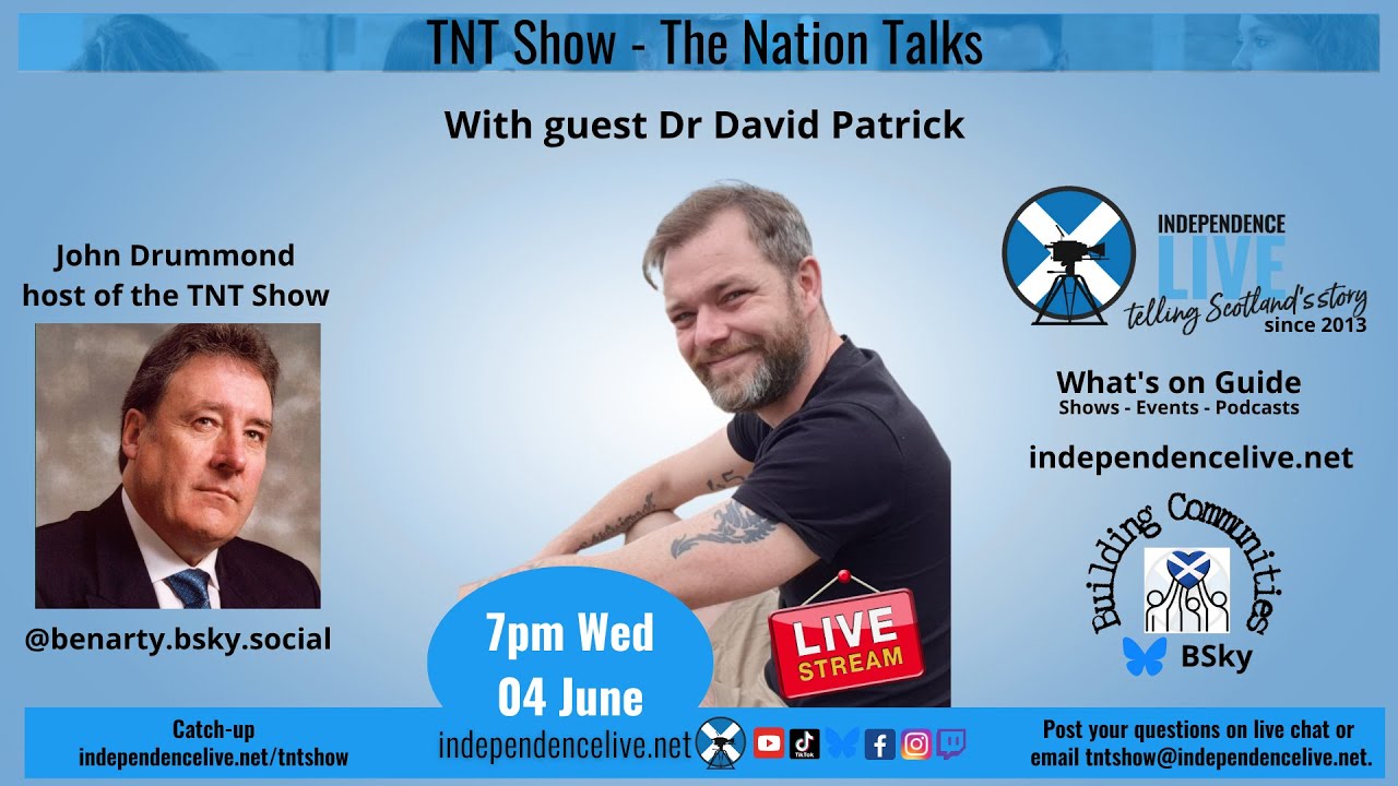 TNT Show. Ep205. With guest Dr David Patrick.