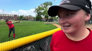 SOU softball vlog Opening Round 2024 in Indiana