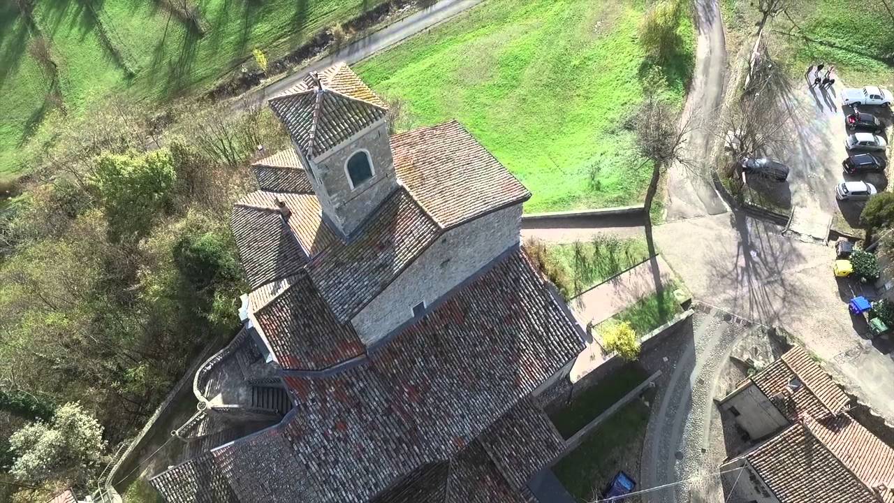La chiesa di S.Michele Arcangelo a Rocca Pitigliana (BO) Phantom 3 Pro