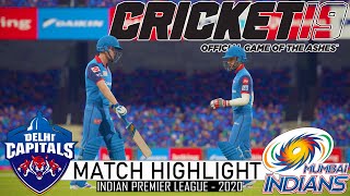 IPL 2020 | MI vs DC - Game No - 22 | Highlight | Cricket 19 screenshot 1