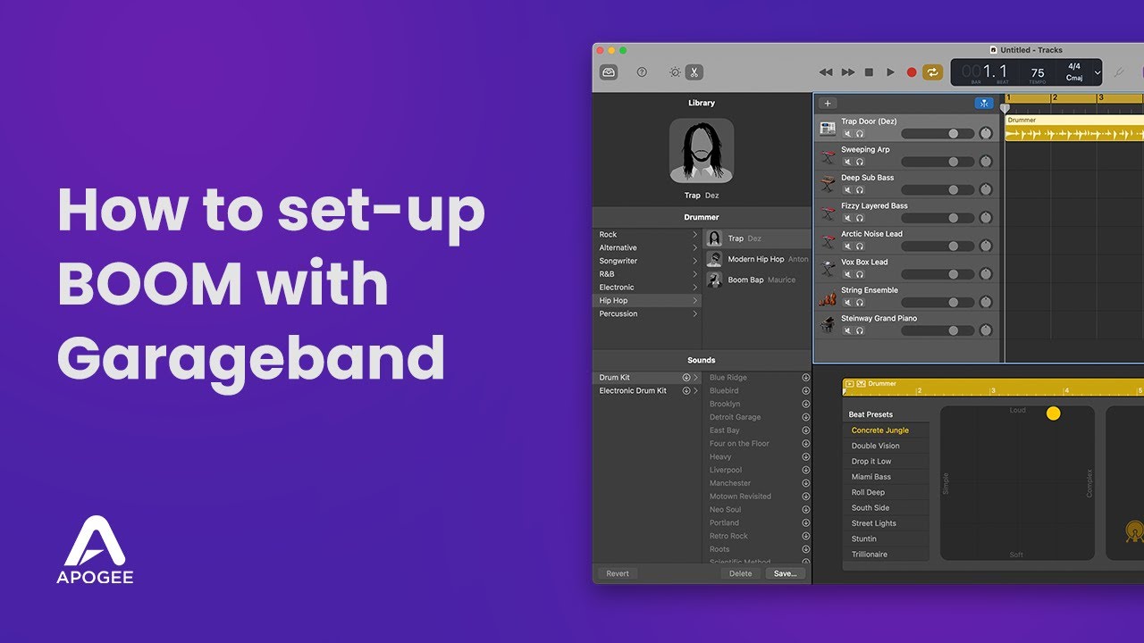 How to setup Boom in a DAW for recording?