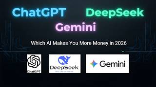 ChatGPT vs DeepSeek vs Gemini: Which AI Makes You More Money in 2026