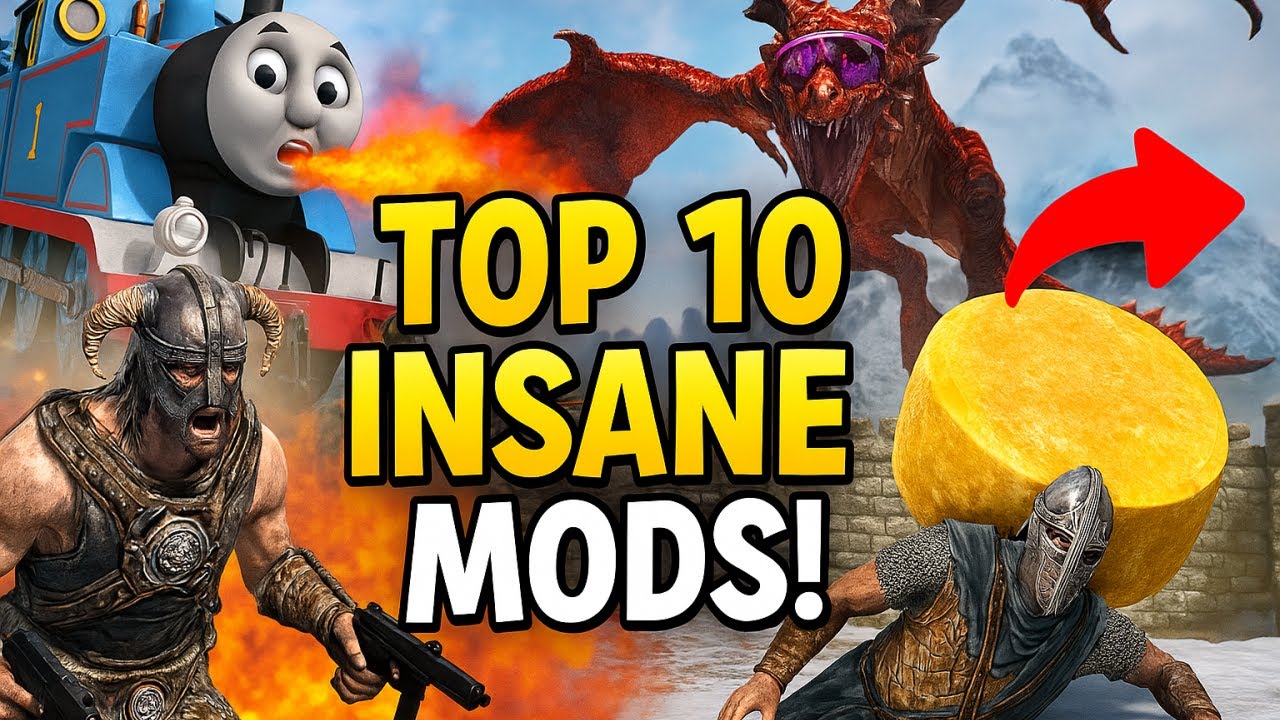 The Top 10 Most Insane & Controversial Skyrim Mods You Won’t Believe