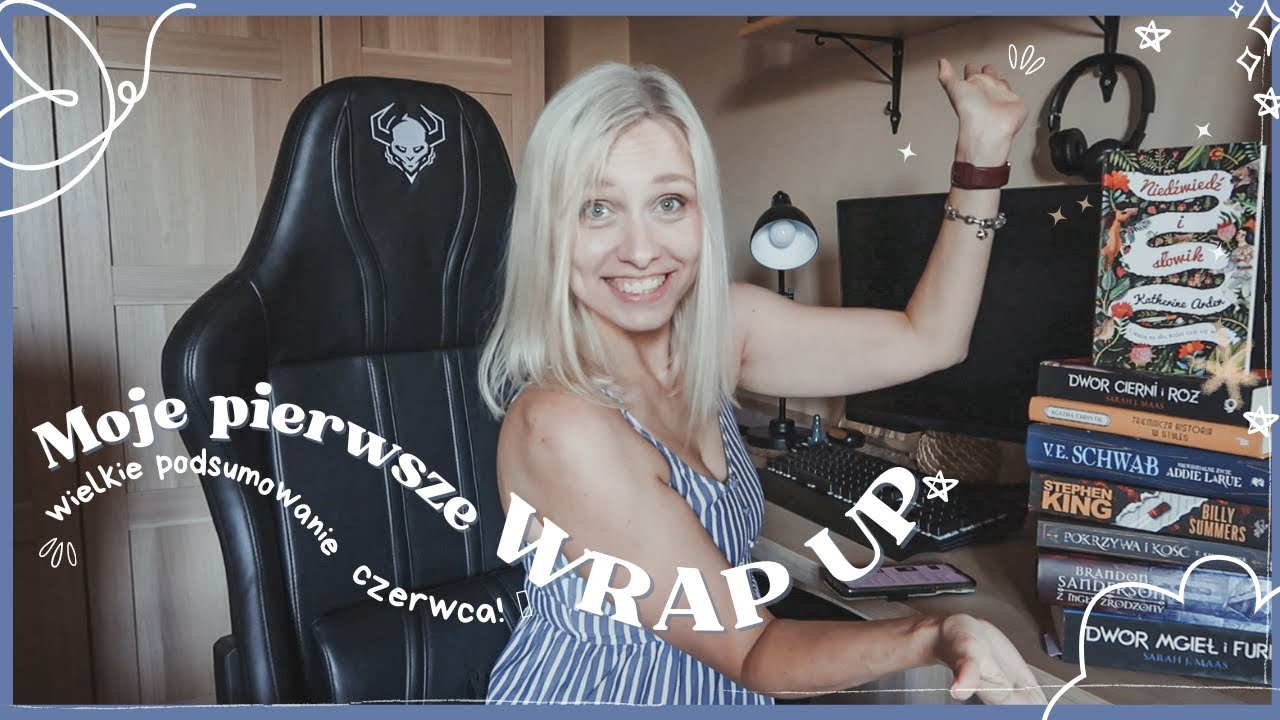 CO TAM CZYTAM 🌷🥰 mój czerwiec WRAP UP- wielkie podsumowanie czytelnicze 📚