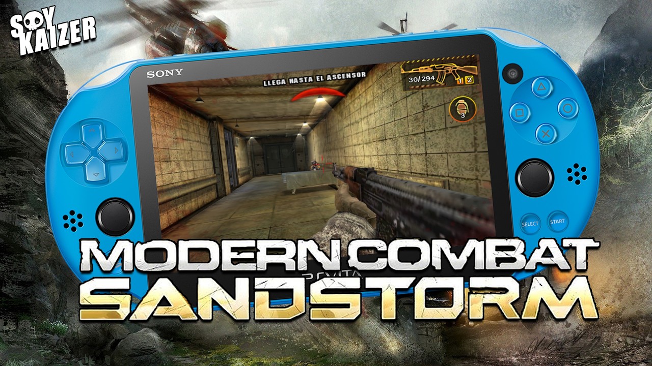 Modern Combat Sandstorm Aparecio en PSVITA!!