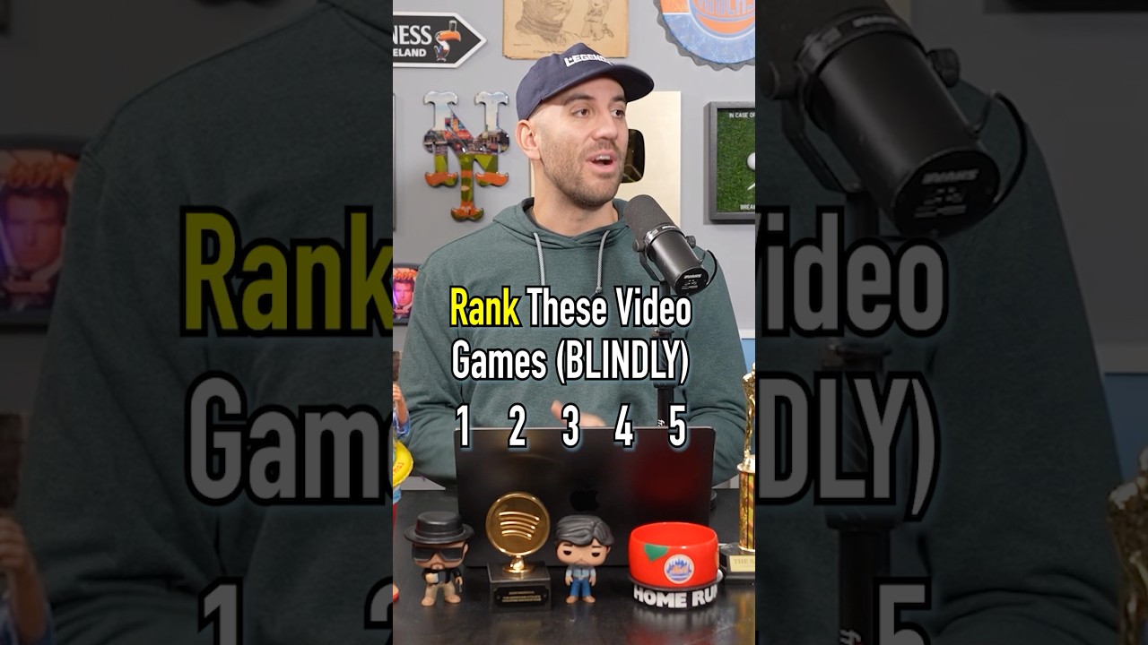 Rank These Video Games Without Knowing What’s Next! 