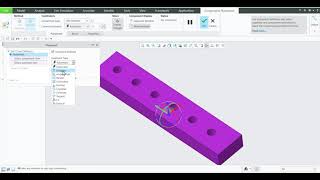 #Repeat in creo, Auto place feature in CREO, Reference pattern, Repeat command in #CREO parametric Net Worth