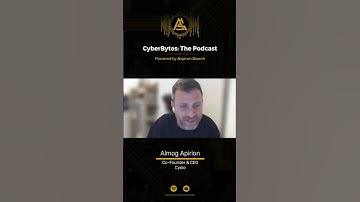 CISO to Cybersecurity Startup Founder with Almog Apirion