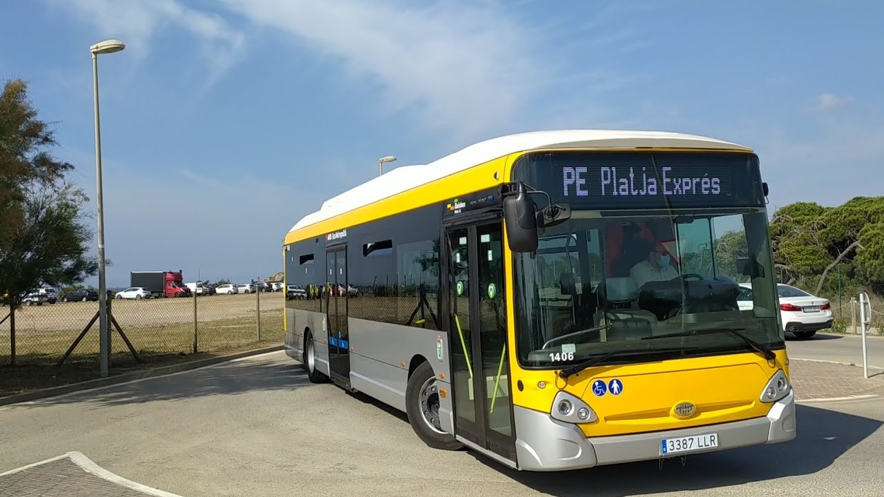 Servicio autobuses Mohn, Rosanbus y TCC playa del Prat de Llobregat (Barcelona) 05/06/2021