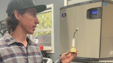 Manitowoc water level probe removal and replacement