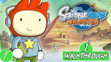 Scribblenauts Unlimited FULL WALKTHROUGH Gameplay HD (PC) | NO COMMENTARY | PART 1