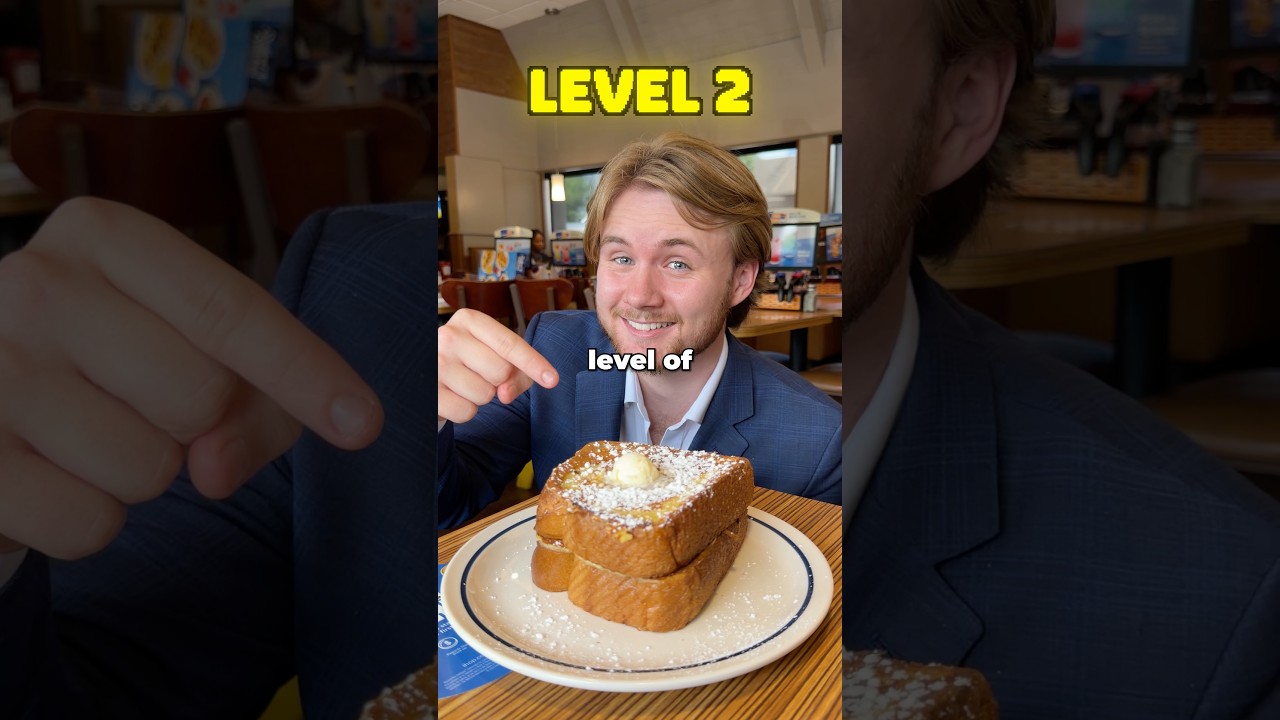 I Tried 3 Levels Of French Toast