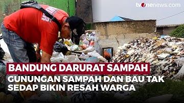 Tumpukan Sampah Dekat Permukiman dan Sekolah, Bandung Darurat Sampah? | OneNews Update