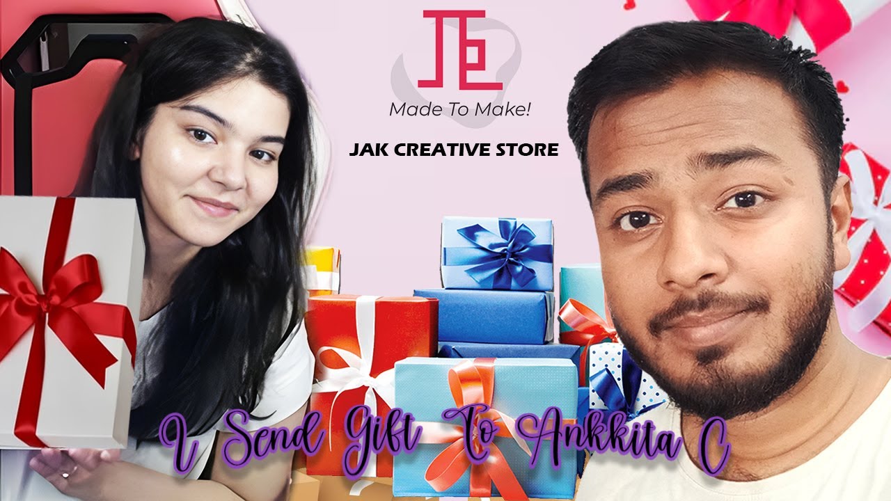 I SEND A GIFT To @AnkkitaC  -| REACTING TO GIFT OPENING |