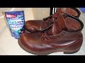 ②redwing 9011 ベックマンを豪快にオキシ漬け洗いする！