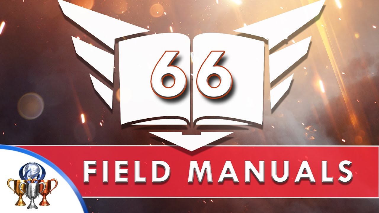 Battlefield 1 - All 66 Field Manual Locations - Collectibles & Codex