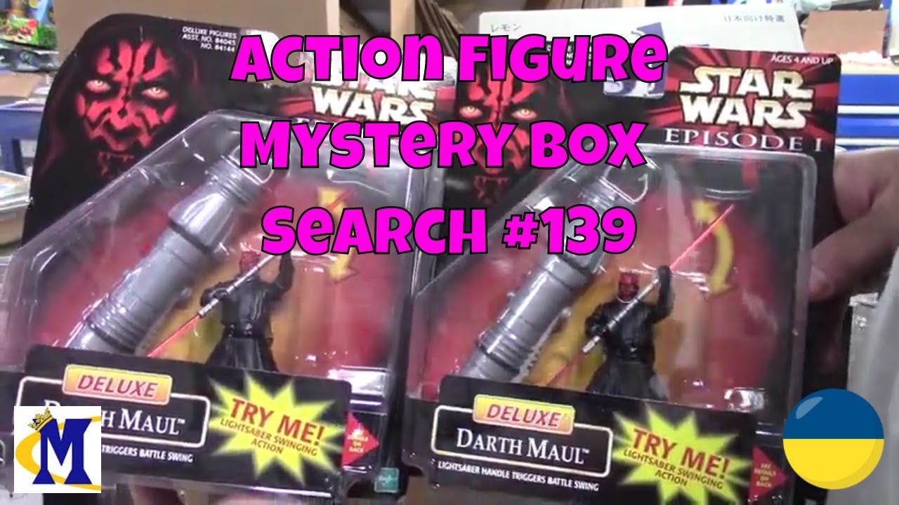 Action Figure Mystery Box Search 139 Vintage Beetlejuice, Scooby Doo