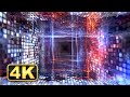 4K Abstract Fantastic Tunnels Traveling. Screensavers with Meditation Music. Relaxing Video