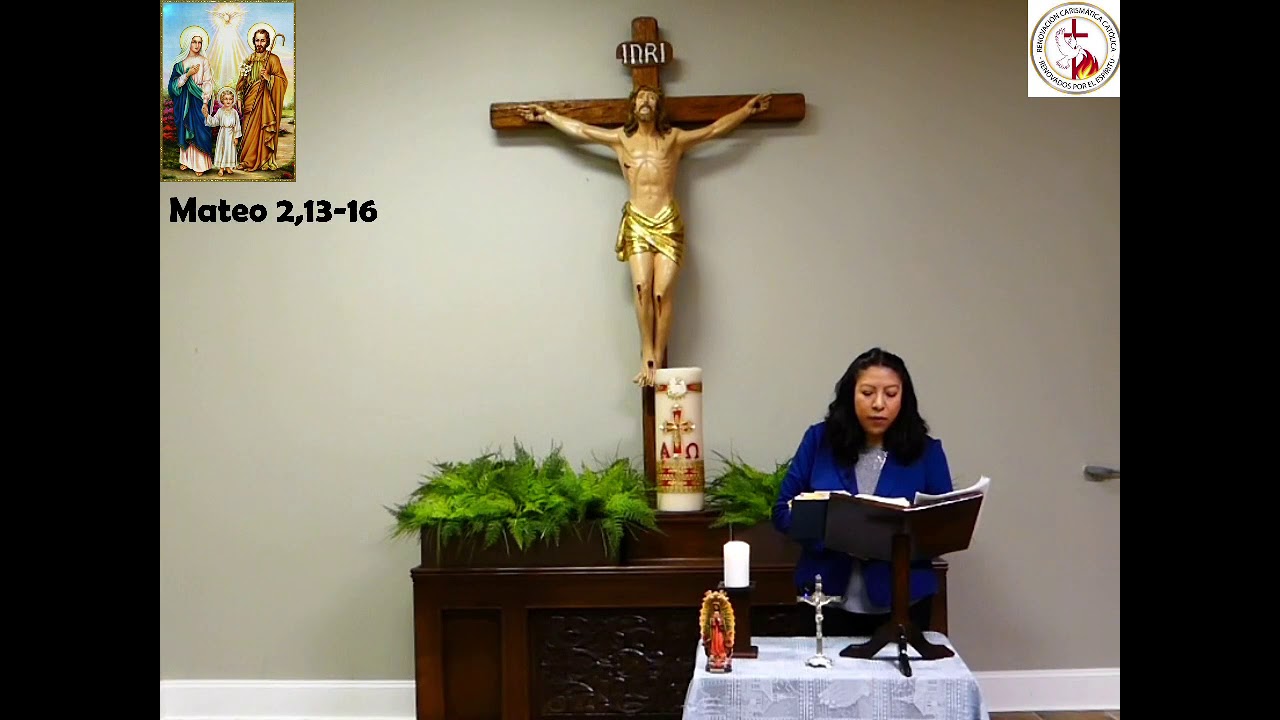 tema de reflexión, la Sagrada Familia Modelo de Vida