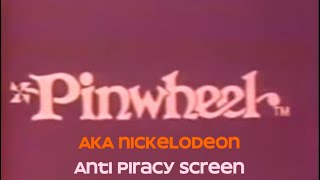 Pinwheel/Nickelodeon 1977 1978 Anti piracy screen
