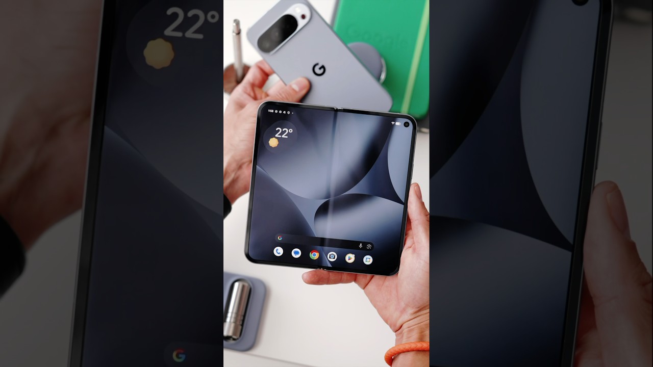 Google Pixel 10 Pro Fold UNBOXING - Moonstone - YouTube