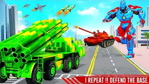 Video 12 📍Missile Truck Robot Game || Part 2 || Anexa Gaming TV