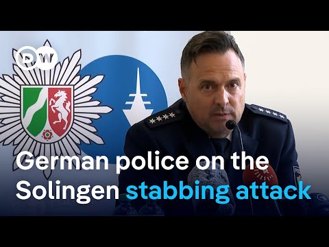 Investigators hold press conference after deadly knife attack in Germany | DW News