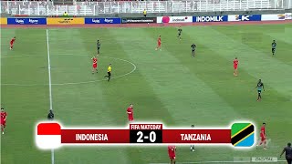 LIVE LANGSUNG ▪ TIMNAS INDONESIA VS TANZANIA ● International Friendly Match 2024 ● Ilustrasi Video