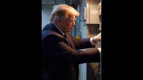 What if Trump became an electrician #ai #memes #funny #donaldtrump #elonmusk