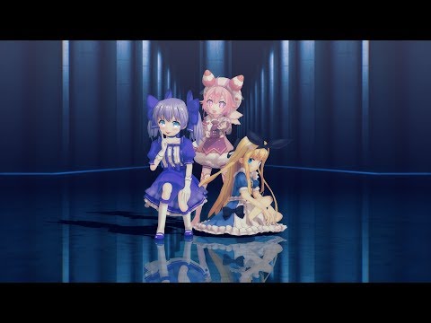 【MMD】3人でURUSaaA愛【宇志海いちご、勇気ちひろ、物述有栖】【4K 60fps】