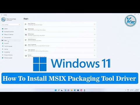 ✅ How To Install MSIX Packaging Tool Driver On Windows 11