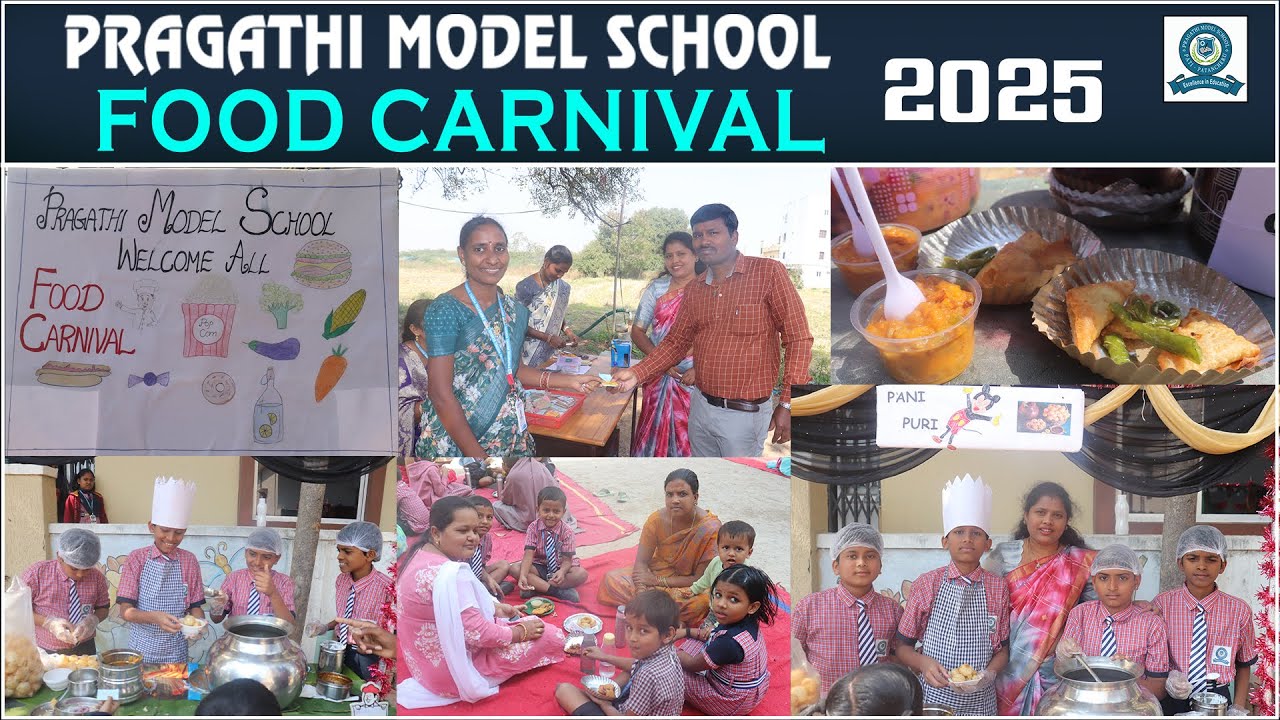 Food Carnival 2025 | Pragathi Model School | Activities | Pati