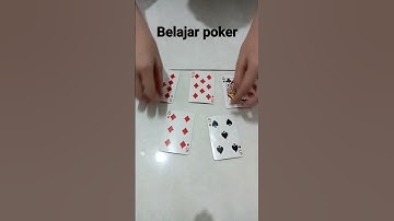Thumbnail of cara bermain poker. belajar poker. mengenal istilah daftar tangan poker HIGH CARD. mahir main poker.