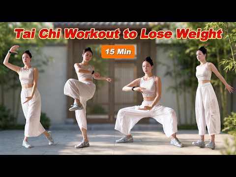15-Minute Tai Chi Workout to Burn Belly Fat, Release Stiffness & Improve Flexibility and Balance