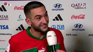 Hakim Ziyech Met Marokko Door Naar Kwartfinale Wk Voetbal Na Historische Zege