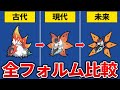 【ポケモンSV】全パラドックスと元になったポケモンを比較してみた