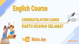 MATERI BAHASA INGGRIS SMP KELAS 9 - CONGRATULATION CARDS (KARTU UCAPAN SELAMAT) MATERI BAHASA INGGRIS SMP KELAS 9 - CONGRATULATION CARDS (KARTU UCAPAN SELAMAT)