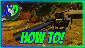 How To Set Up A Water Pump On A Tier 1 Wash Plant In Gold Rush!