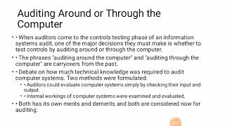 Auditing through and Around the Computer