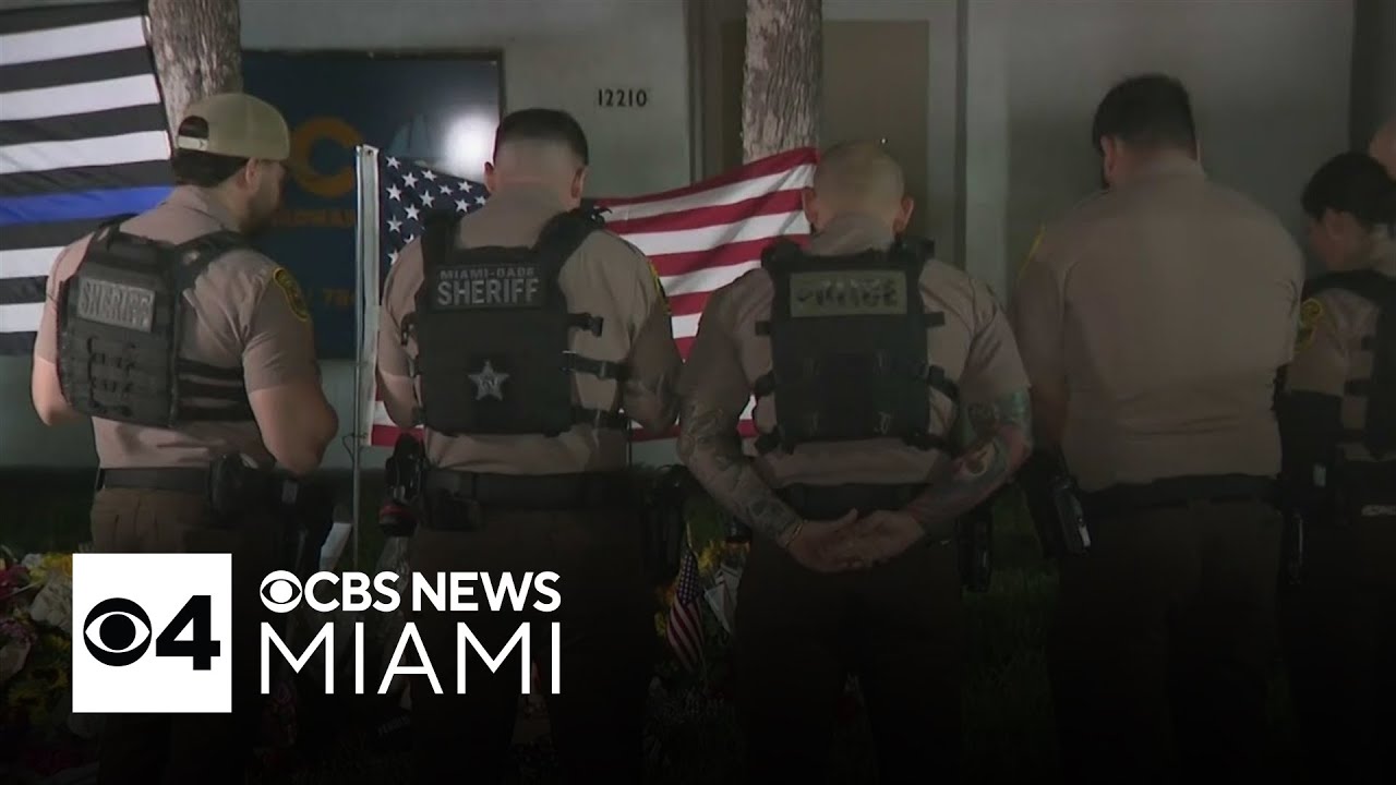 Community pays respects in honor of Miami-Dade deputy as video reveals deadly incident