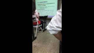 民報之聲高醫「合江大樓宿舍說明會」(高醫學生提供) 