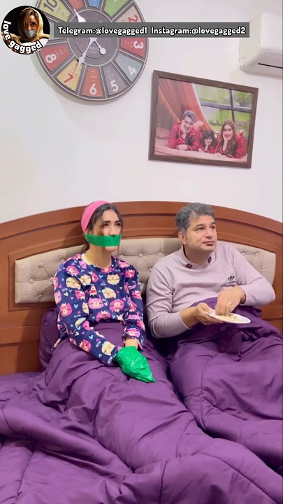 persian woman green tape gagged