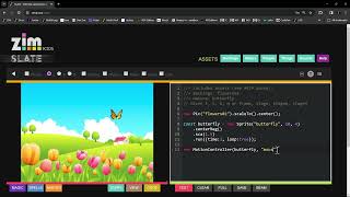 ZIM Explore! 87. Sprites for Kids - without Scratch! #JavaScript #Canvas with ZIM #ZIMjs