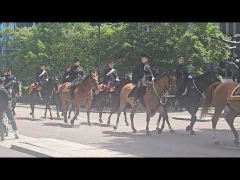 Top Brass Make Their Way Back To The Barracks