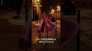 Not choosing is still a choice. #Sartre #EmilyInParis #Existentialism #LifeChoices #Shorts