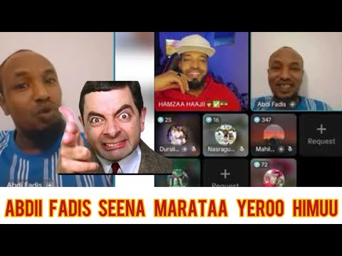 Abdi Fadis Seena Aja Ibaa Himaa Hamzaa Hajii Dubbiin Tun Akkam Akkamii Saa Mee Walumaan Haa Lallu 