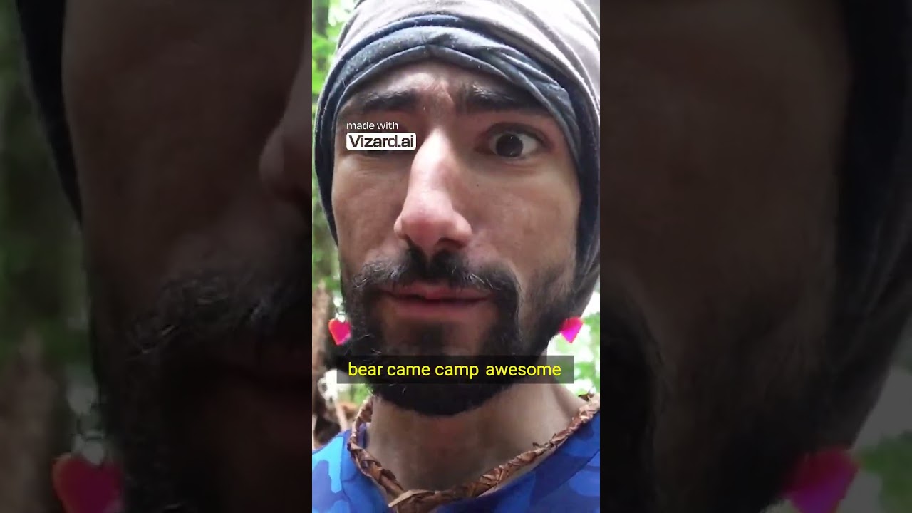 A Bear Encounter: Experience the Thrill of Nature's Wild Side! 🐻🌲