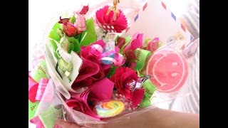 【DIY】最近は「花」じゃない花束のブームが来そう・・・♪～Recently likely to come boom of bouquet not a "flower"