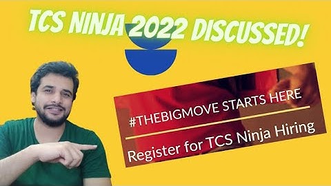 TCS Ninja 2022_ Hiring B.E. / B.Tech / M.E. / M.Tech / MCA/ M.Sc from the Year of Passing 2022